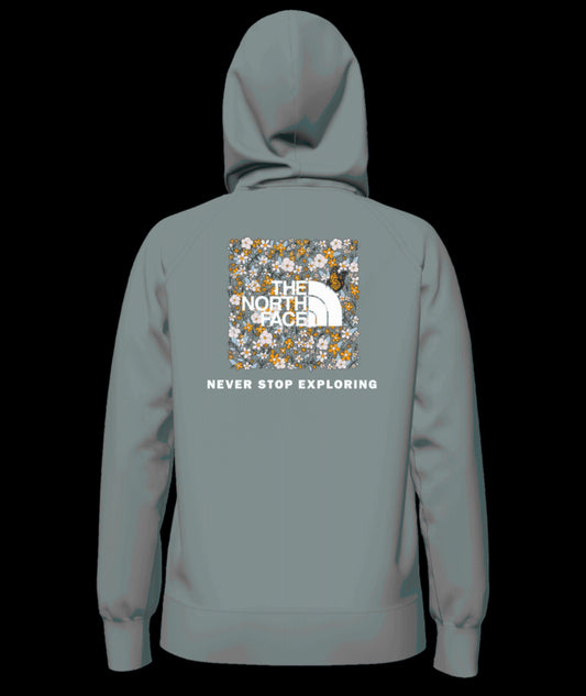 WOMENS EVOLUTION FLORAL BOX NSE HOODIE - GRAPHIC