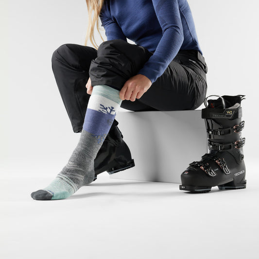 WOMENS SKI FULL CUSHION SNOWPOCALYSE OTC SOCKS