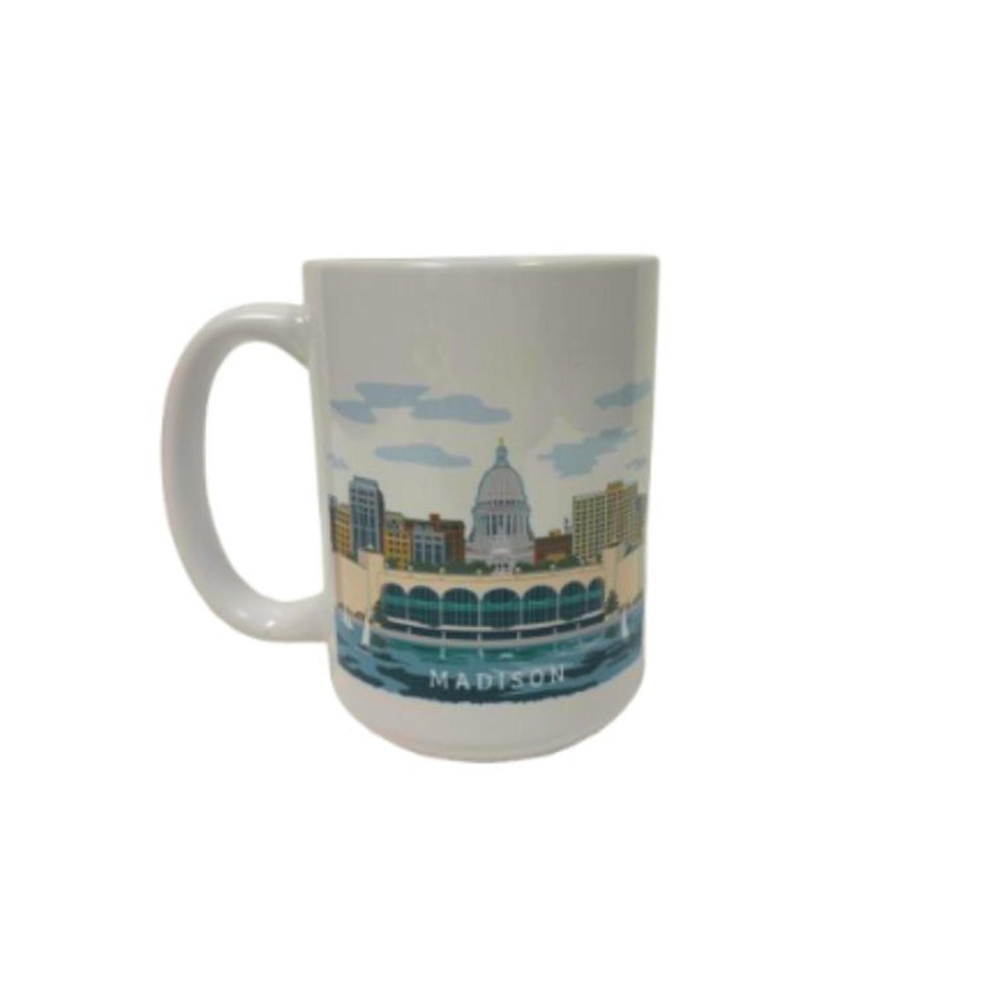MADISON SKYLINE COFFEE MUG - 15 OZ
