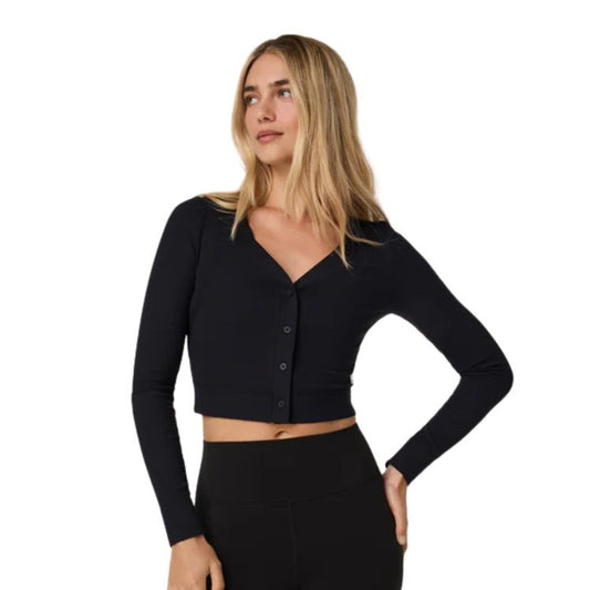 LONG SLEEVE POSE MINI CARDIGAN