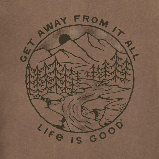 MENS GET AWAY FROM IT ALL MOUNTAINS SHORT SLEEVE SHIRT