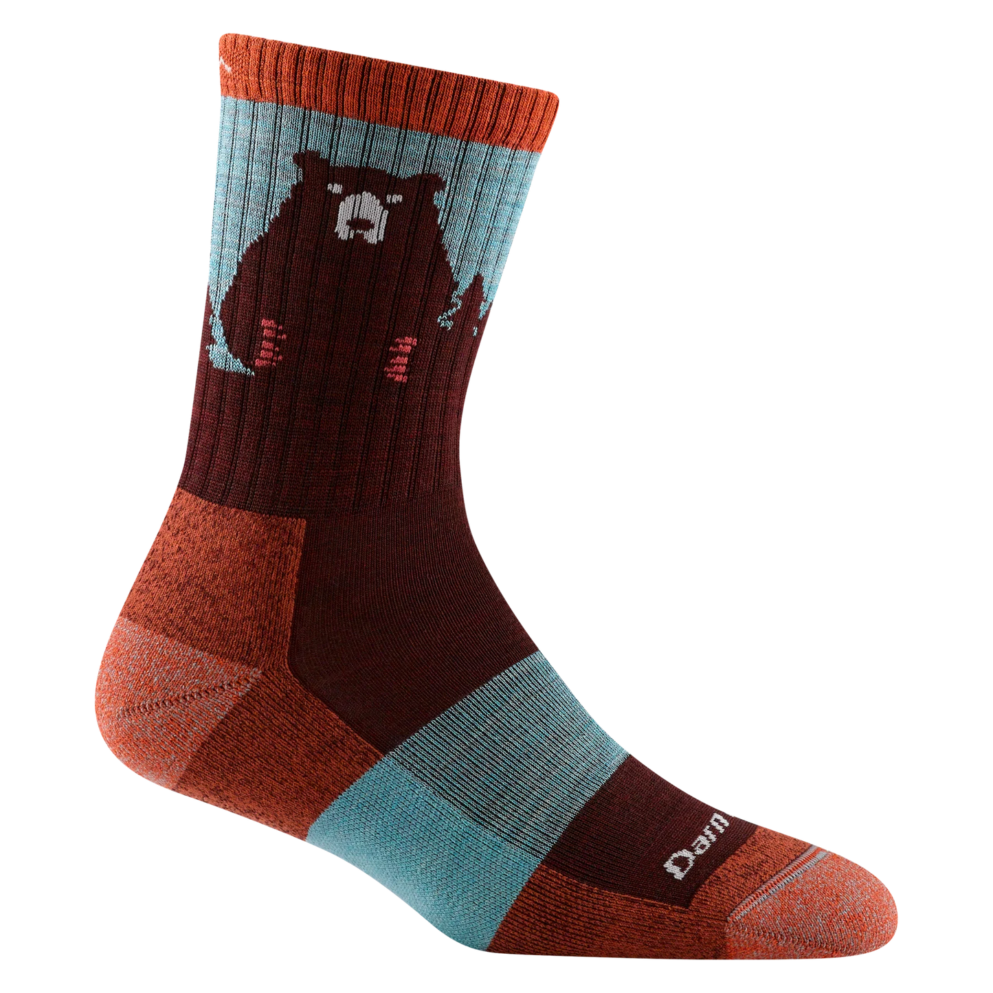 BEAR TOWN MICRO CREW LIGHTWEIGHT HIKING CREW WOMENS