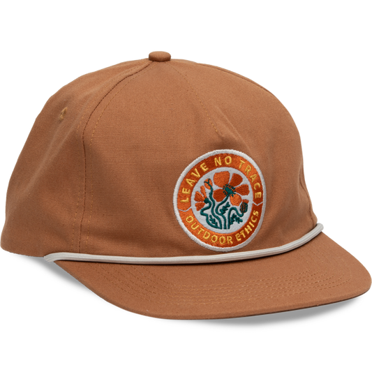 LEAVE NO TRACE OUTDOOR ETHICS 5-PANEL HAT