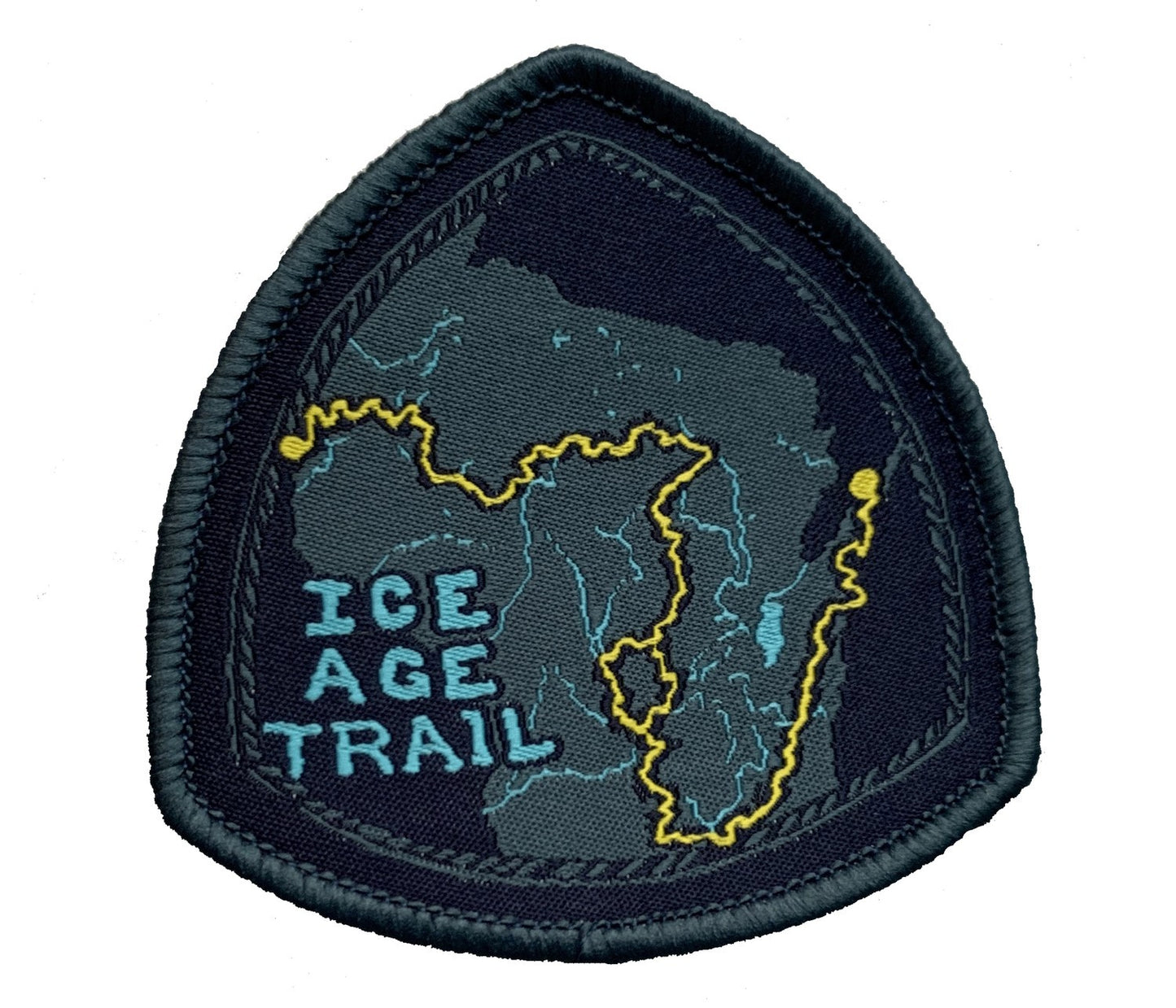 ICE AGE TRAIL MAP PATCH