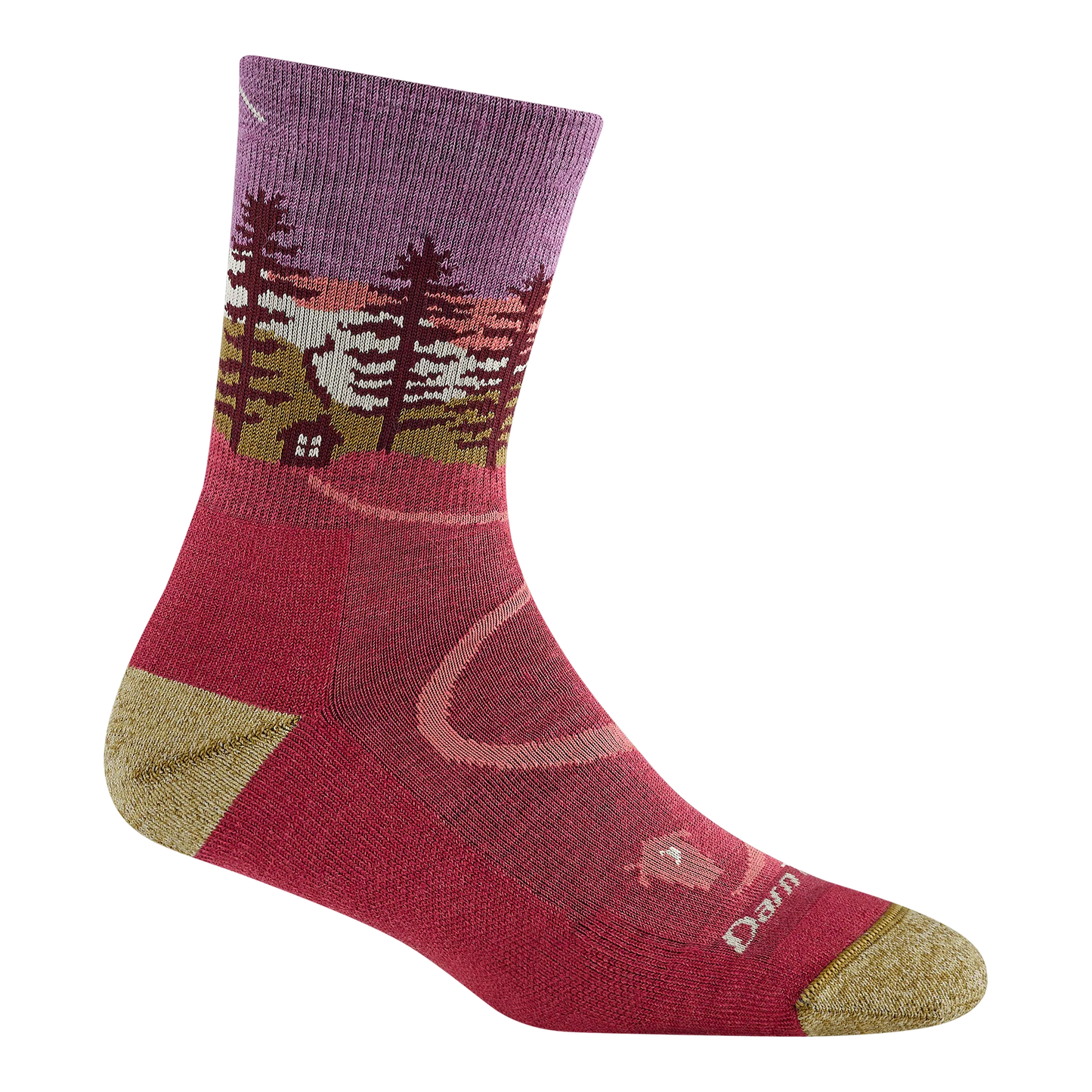 NORTHWOODS MICRO CREW MIDWEIGHT HIKING SOCKS - WOMENS