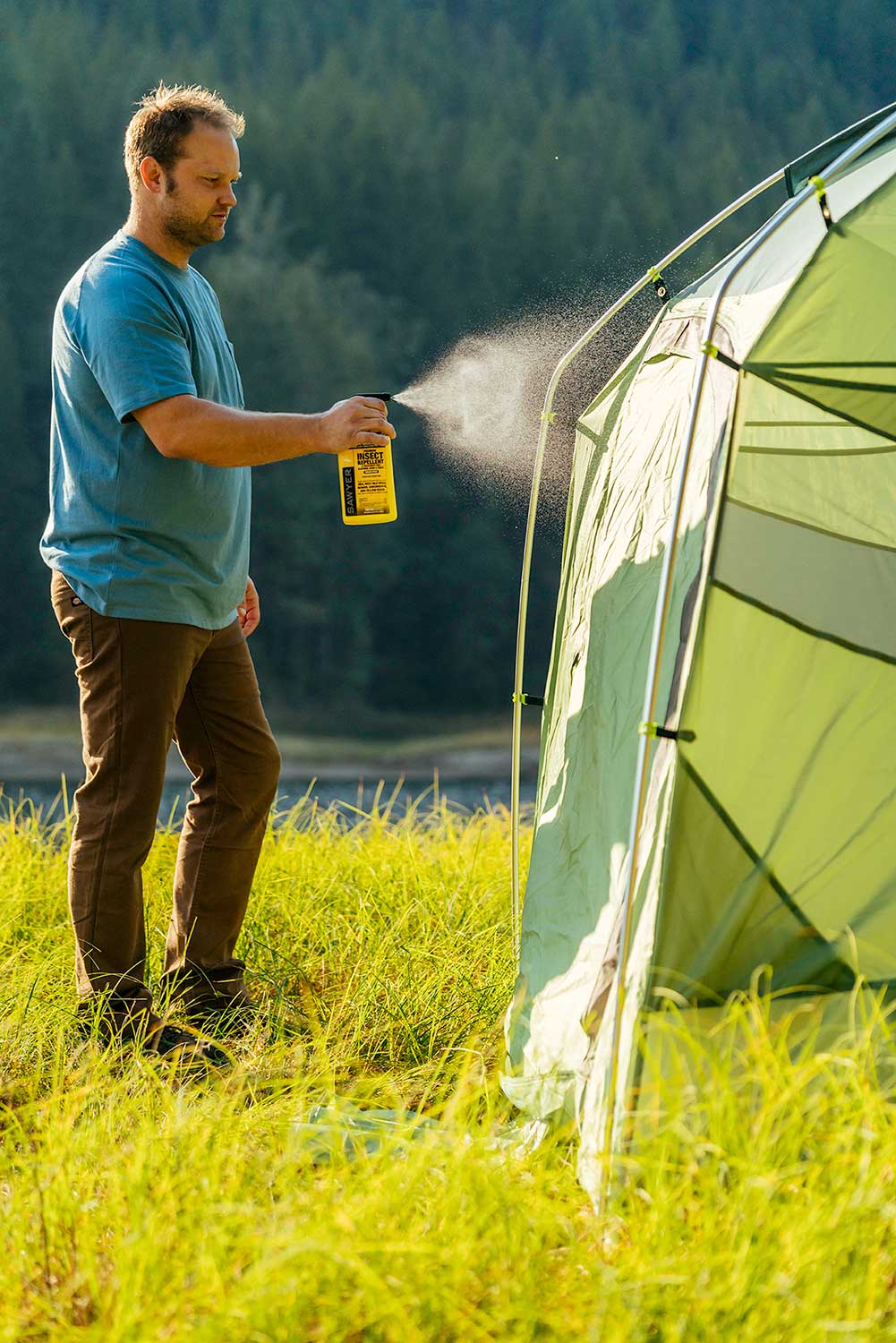 PREMIUM INSECT REPELLENT - CLOTHING, TENTS & GEAR - 12 OZ TRIGGER SPRAY
