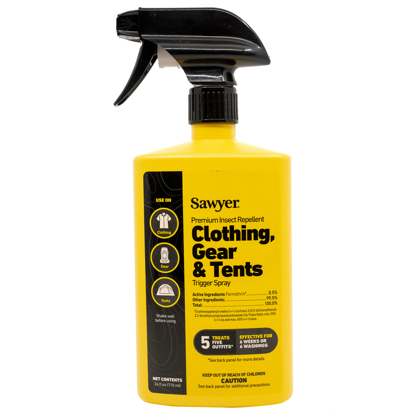 PREMIUM INSECT REPELLENT - CLOTHING, TENTS & GEAR - 24 OZ