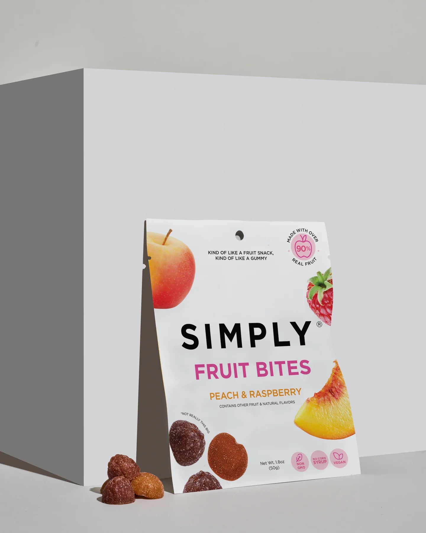 FRUIT BITES - PEACH RASPBERRY