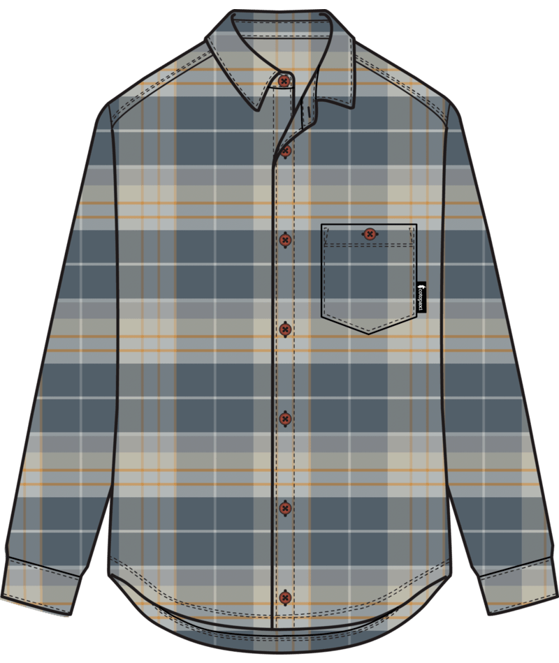 QUEDO FLANNEL SHIRT - MENS