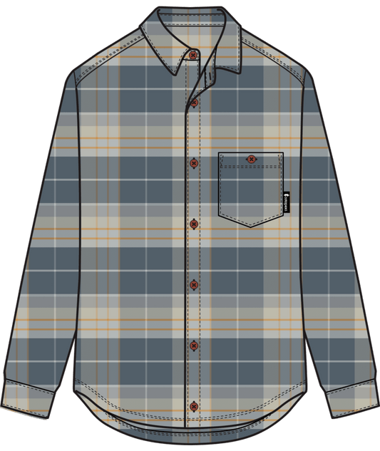 QUEDO FLANNEL SHIRT - MENS