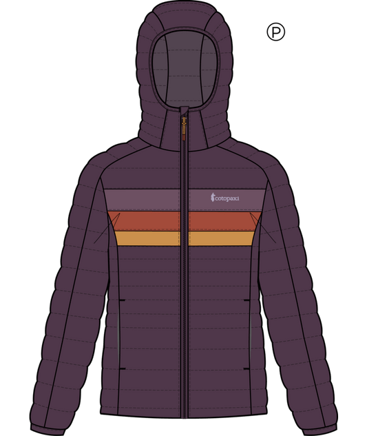FUEGO DOWN HOODED JACKET - WOMENS