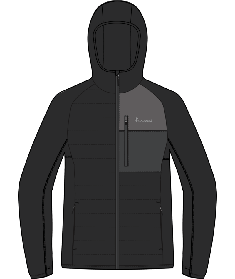 ACODO HYBRID HOODED JACKET - MENS