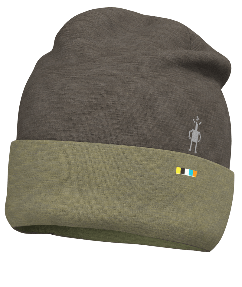 THERMAL MERINO REVERSIBLE CUFFED BEANIE