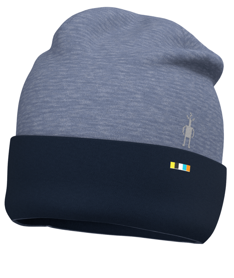 THERMAL MERINO REVERSIBLE CUFFED BEANIE