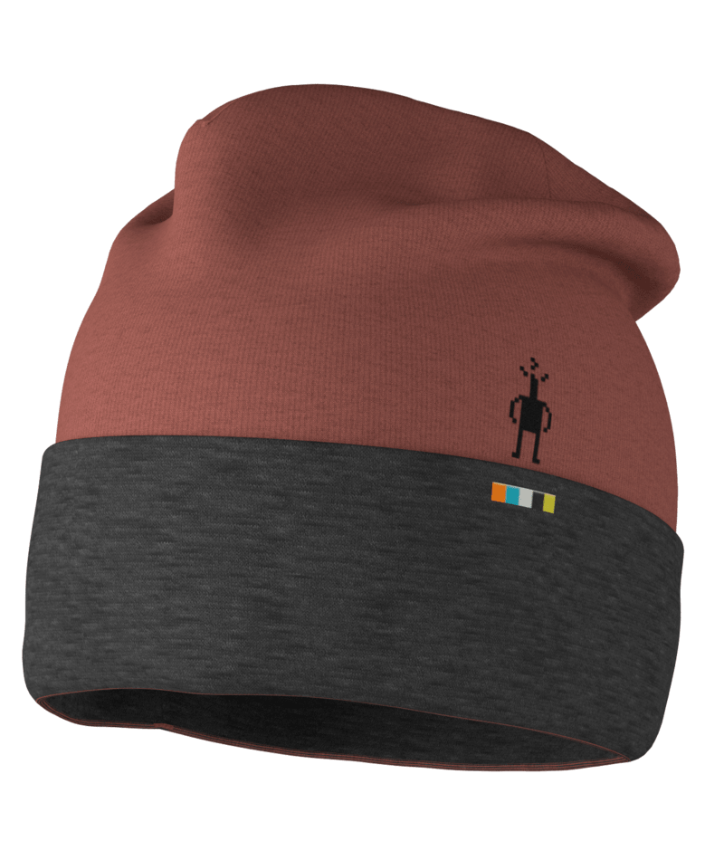 THERMAL MERINO REVERSIBLE CUFFED BEANIE
