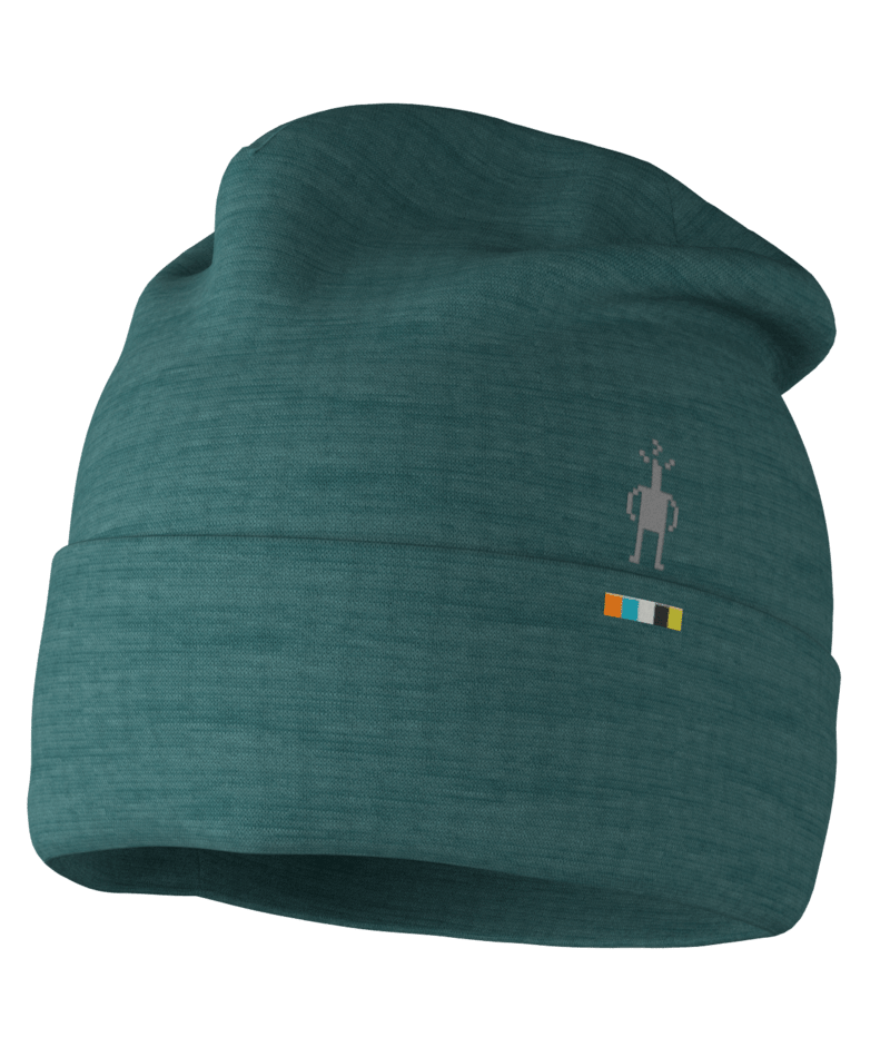 THERMAL MERINO REVERSIBLE CUFFED BEANIE
