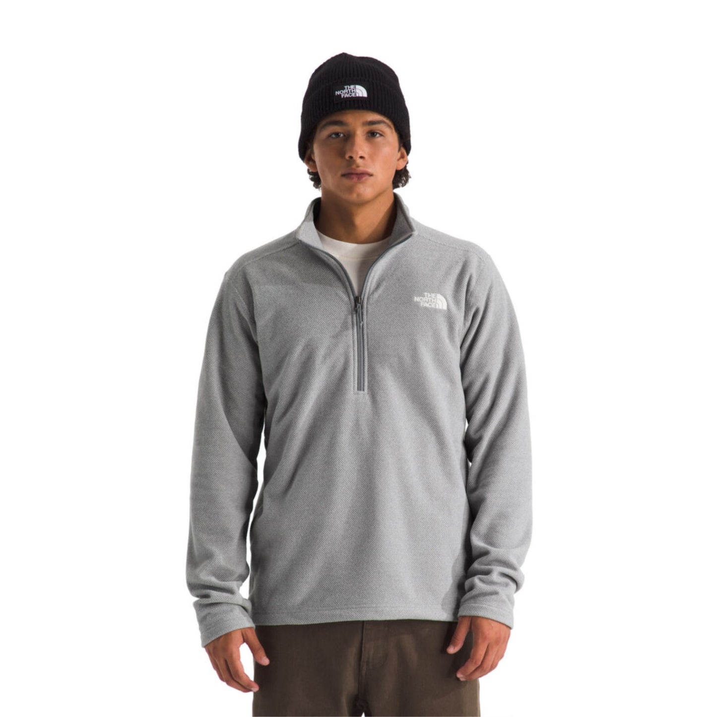 MENS TEXTURED CAP ROCK 1/4 ZIP