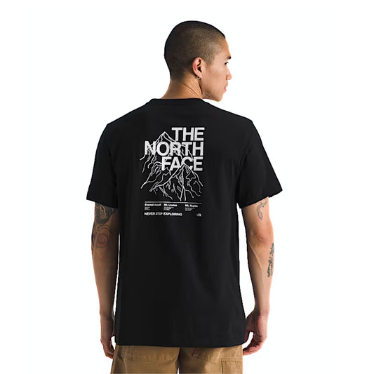 MENS EVOLUTION HALF DOME MTN SHORT SLEEVE TEE - GRAPHIC