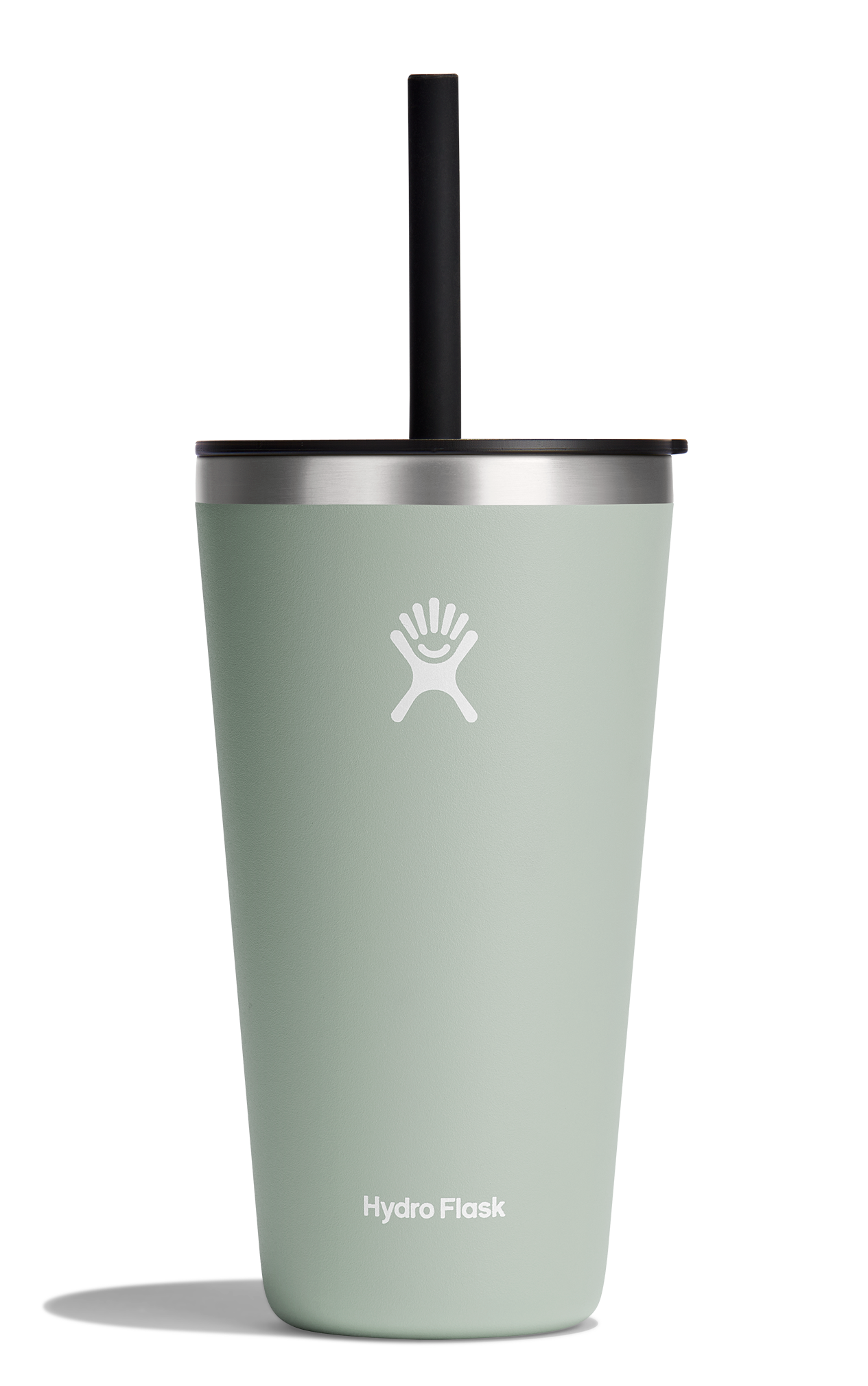 28 OZ ALL AROUND TRAVEL TUMBLER WITH STRAW LID