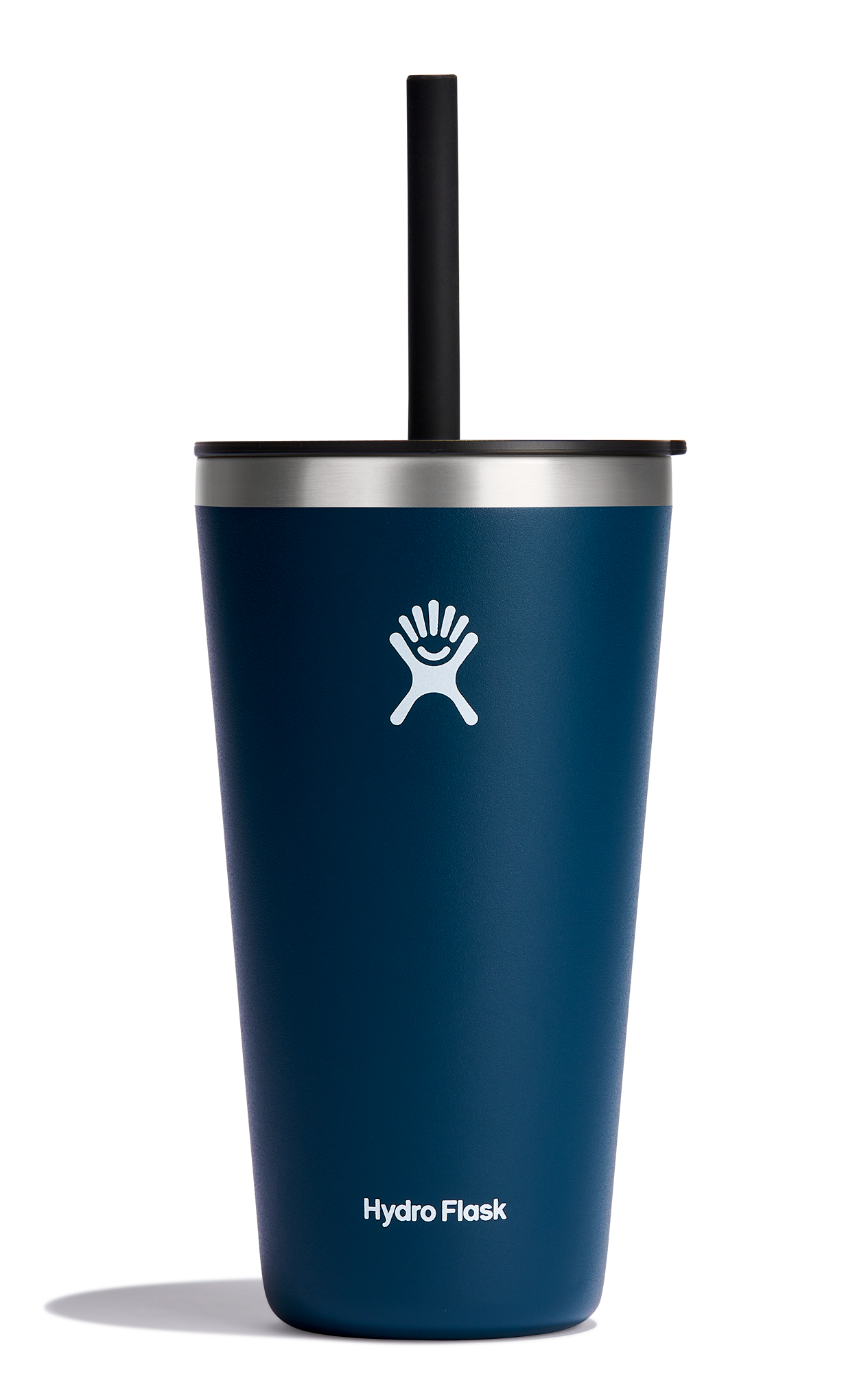 28 OZ ALL AROUND TRAVEL TUMBLER WITH STRAW LID