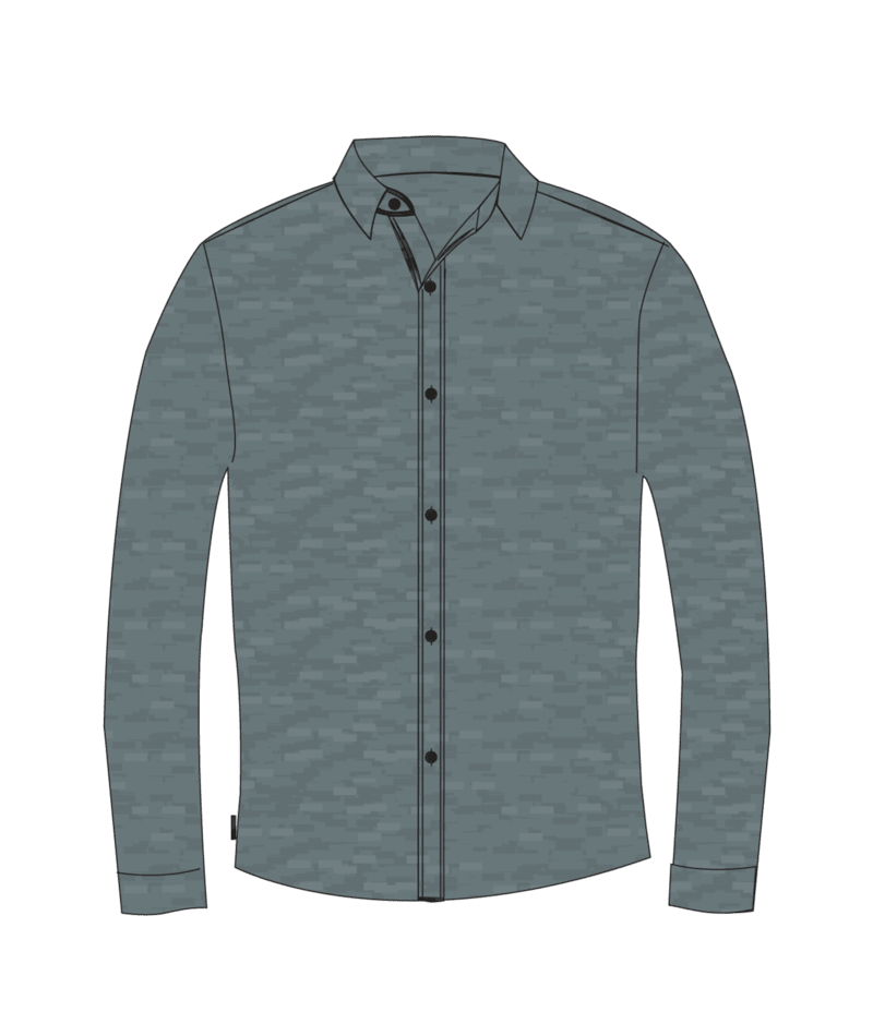 LONG SLEEVE PONTO BUTTON DOWN SHIRT