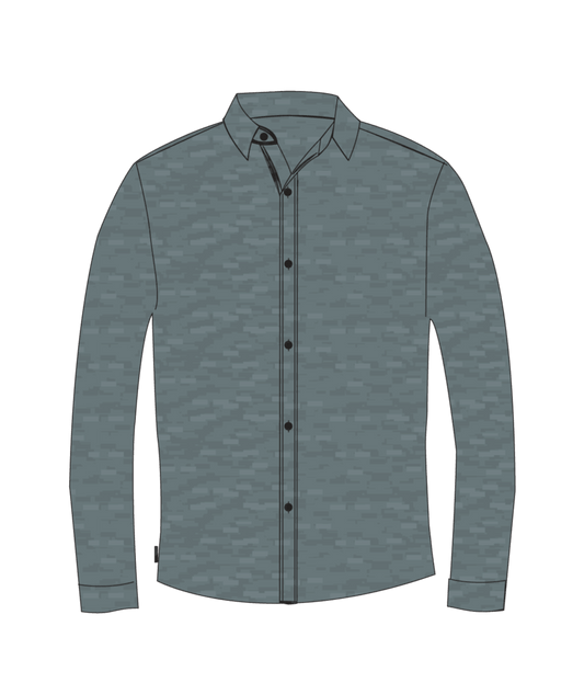 LONG SLEEVE PONTO BUTTON DOWN SHIRT