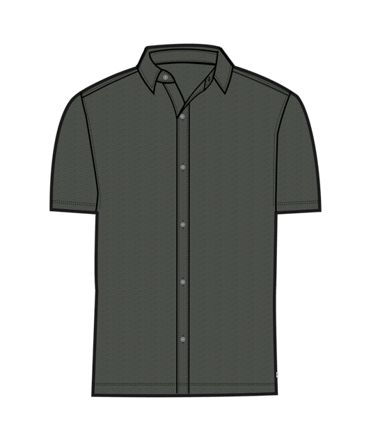 SHORT SLEEVE PONTO BUTTON DOWN SHIRT