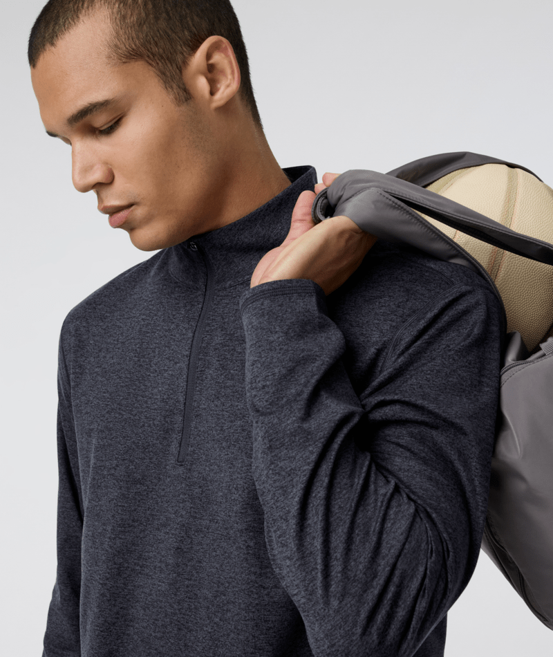 PONTO 1/2 ZIP MOCK NECK