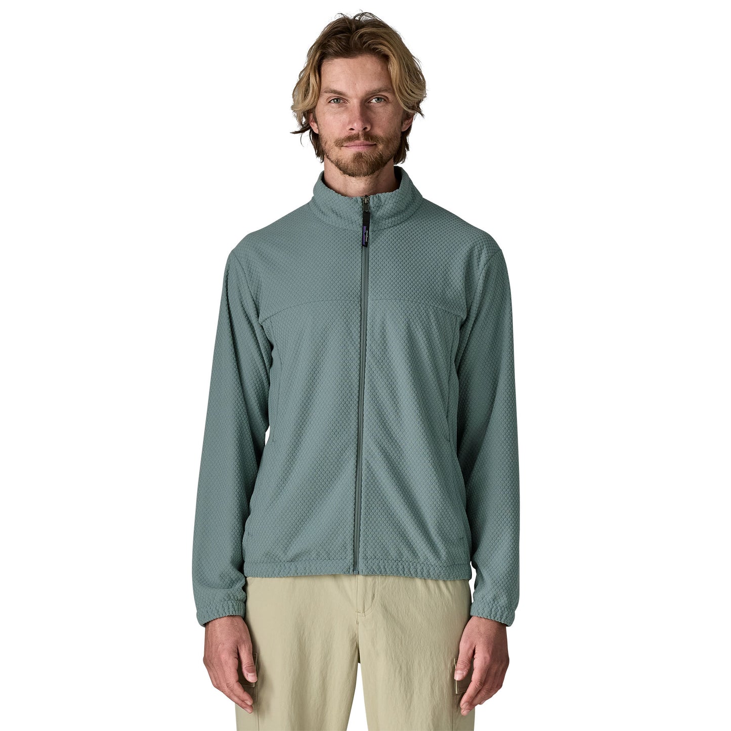 MENS TEXTURED FLEECE JACKET