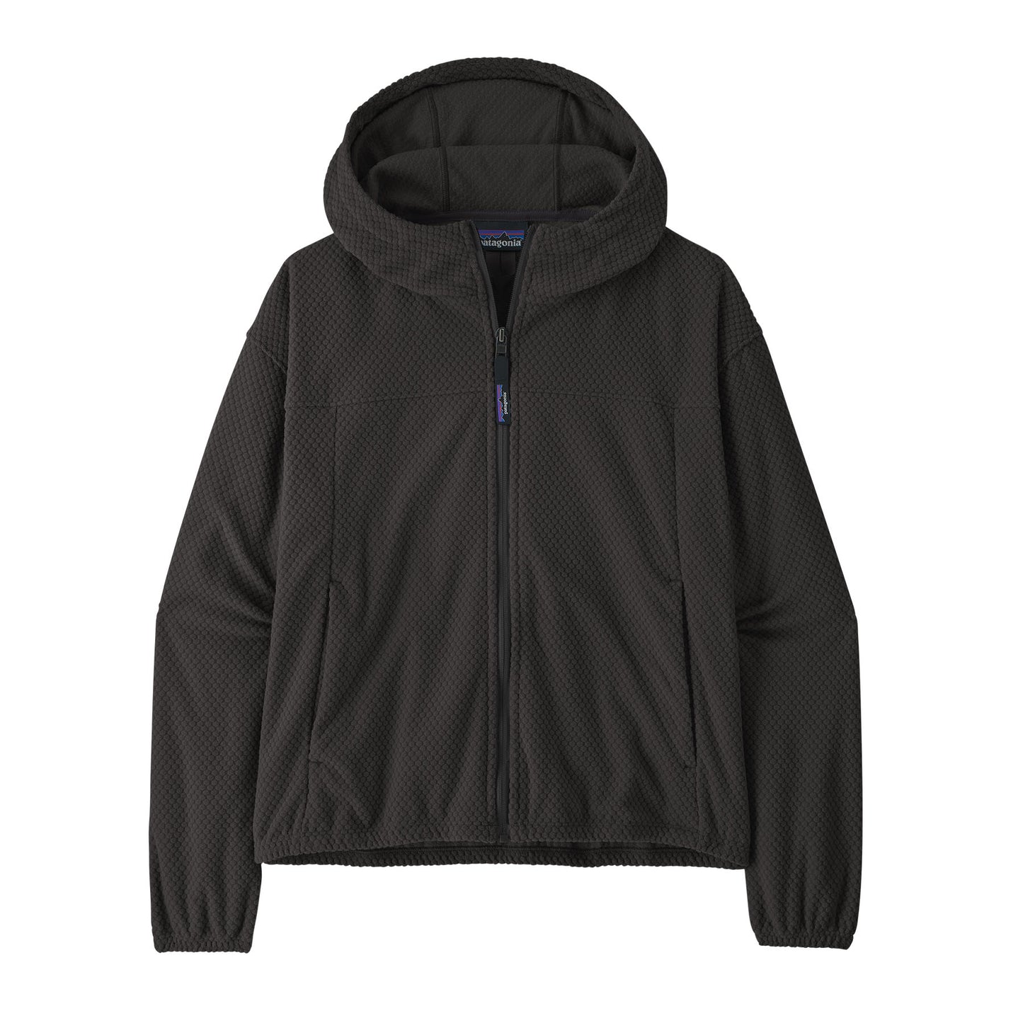 WOMENS TEXTURED FLEECE HOODY