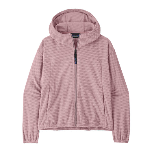 WOMENS TEXTURED FLEECE HOODY