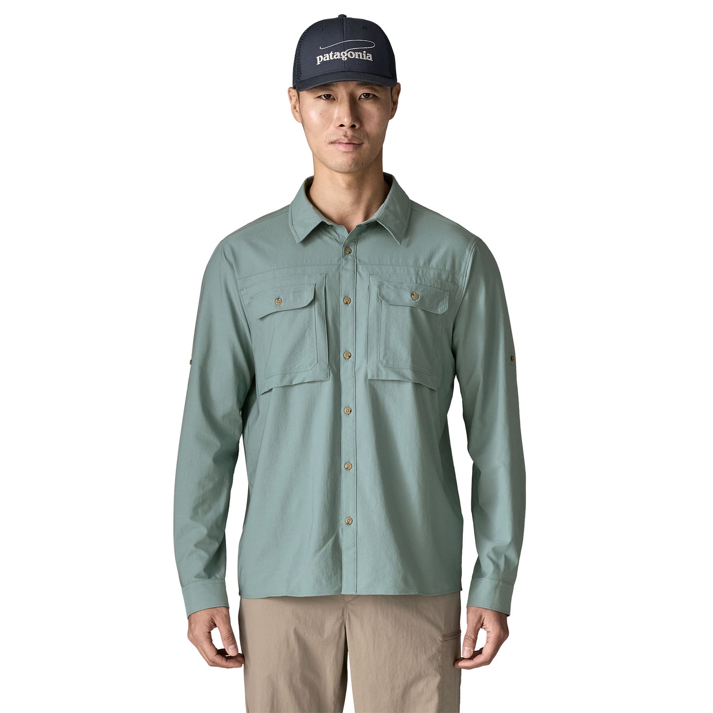 MENS LONG SLEEVE SELF GUIDED SUN SHIRT