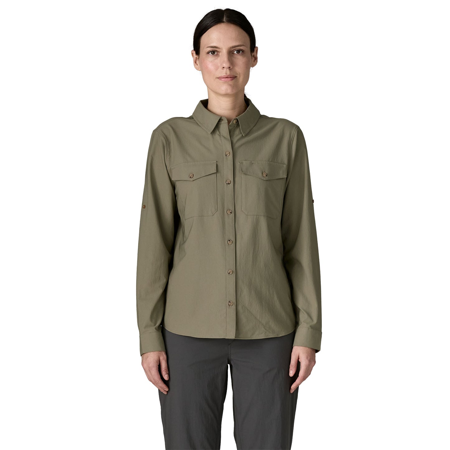 WOMENS LONG SLEEVE SELF GUIDED SUN SHIRT