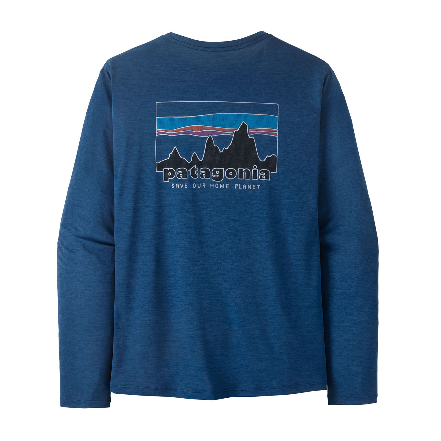 MENS LONG SLEEVE CAPILENE DAILY SHIRT - 73 SKYLINE