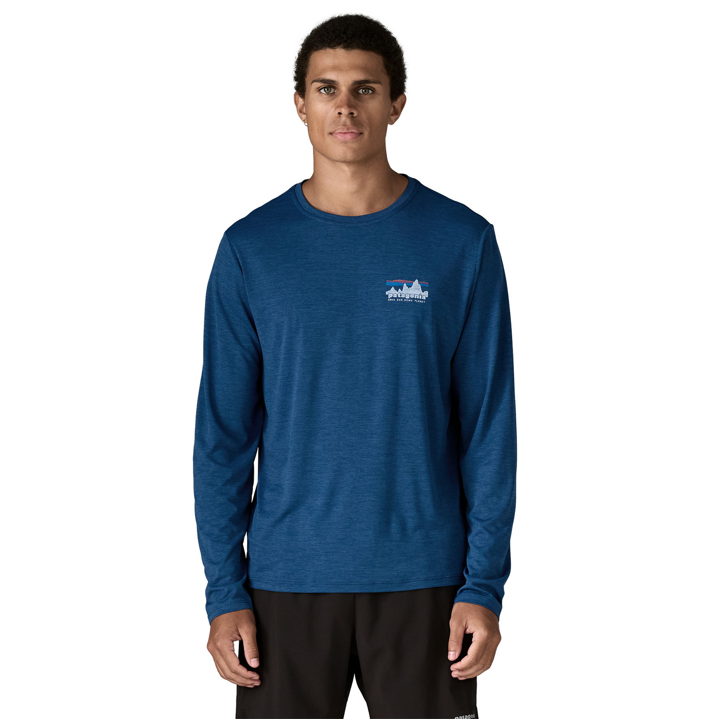 MENS LONG SLEEVE CAPILENE DAILY SHIRT - 73 SKYLINE