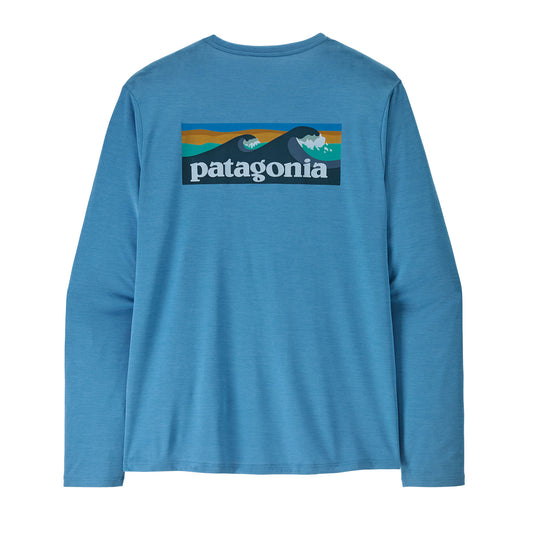 MENS LONG SLEEVED CAPILENE COOL DAILY SHIRT - BOARDSHORT LOGO