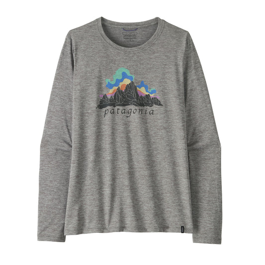 WOMENS CAPILENE COOL DAILY SHIRT - FITZ ROY NIMBUS