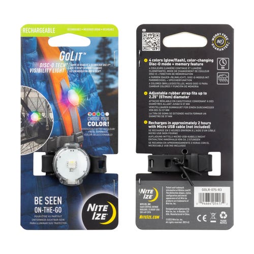 GOLIT RECHARGEABLE VISIBILITY LIGHT