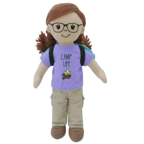 OUTDOORSY DOLL, ACORN - 12 INCHES