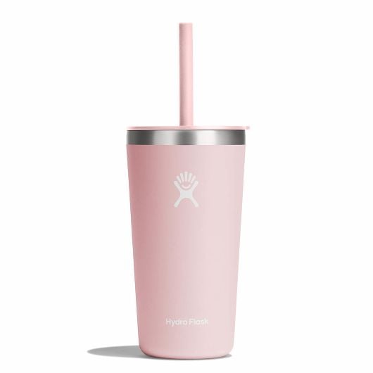 20 OZ ALL AROUND TRAVEL TUMBLER WITH STRAW LID